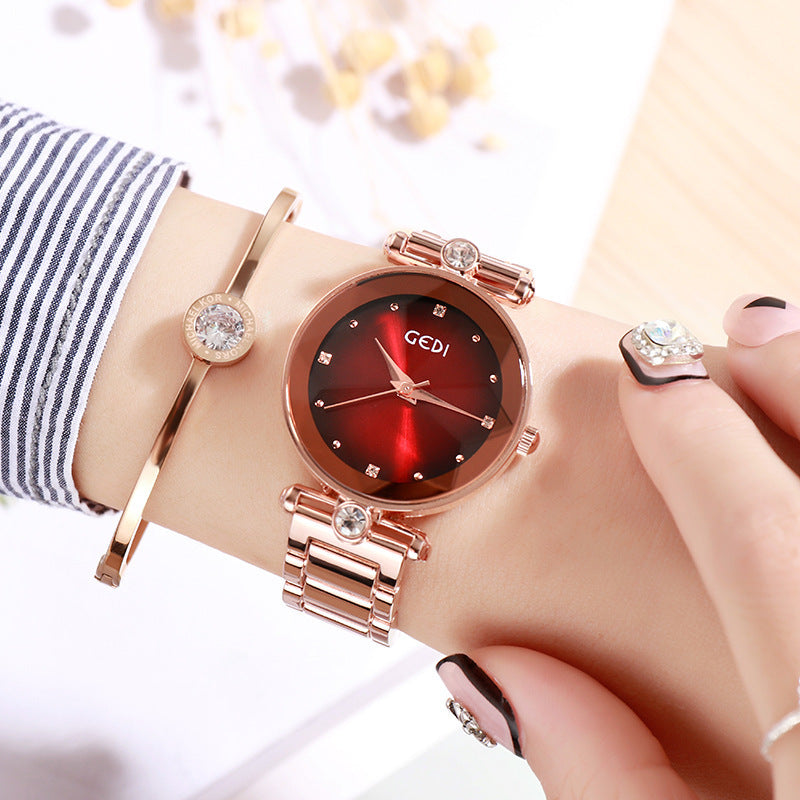 GEDI Ladies Steel Band Bracelet Quartz Watch