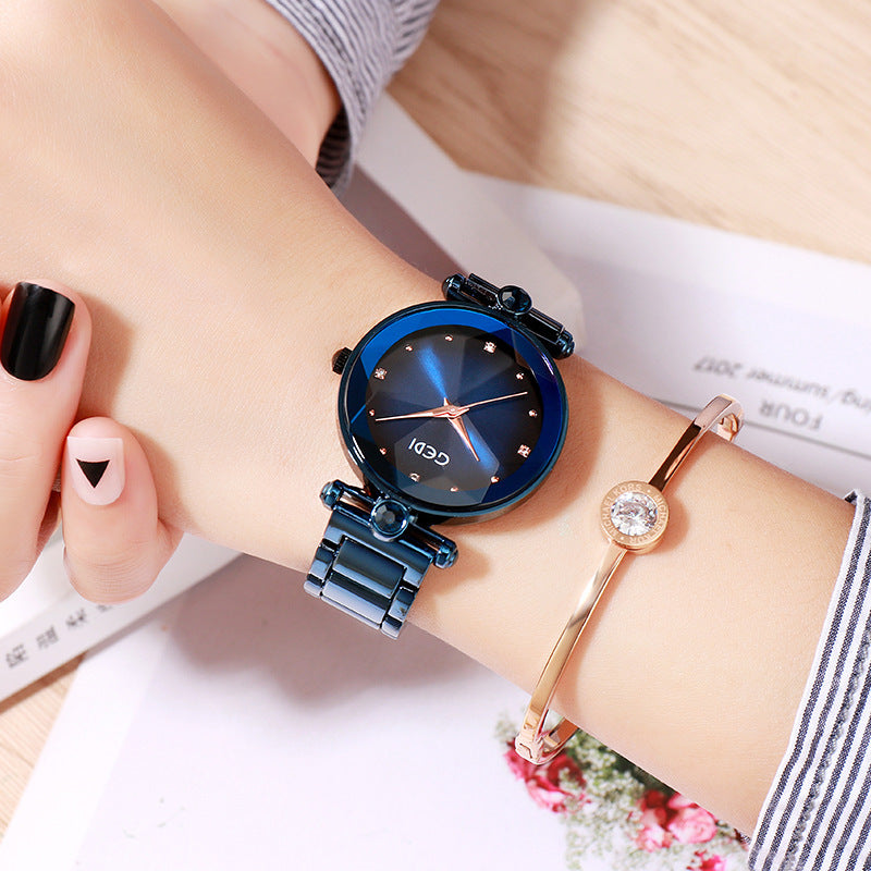 GEDI Ladies Steel Band Bracelet Quartz Watch