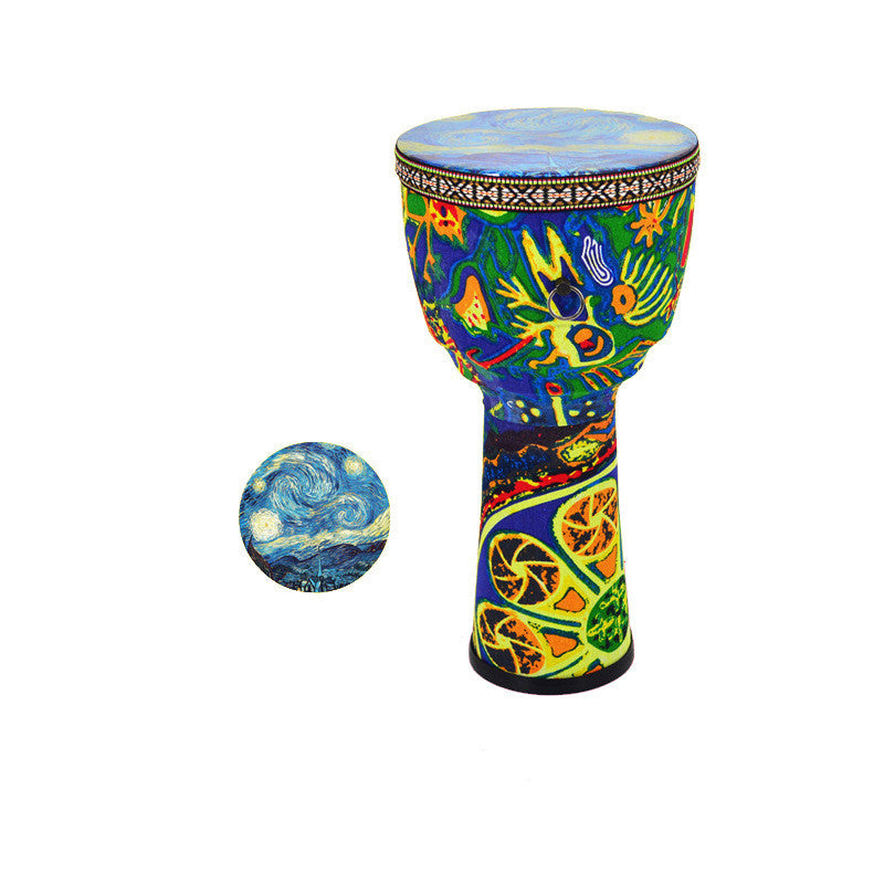 African 8.5 inch Tambourine