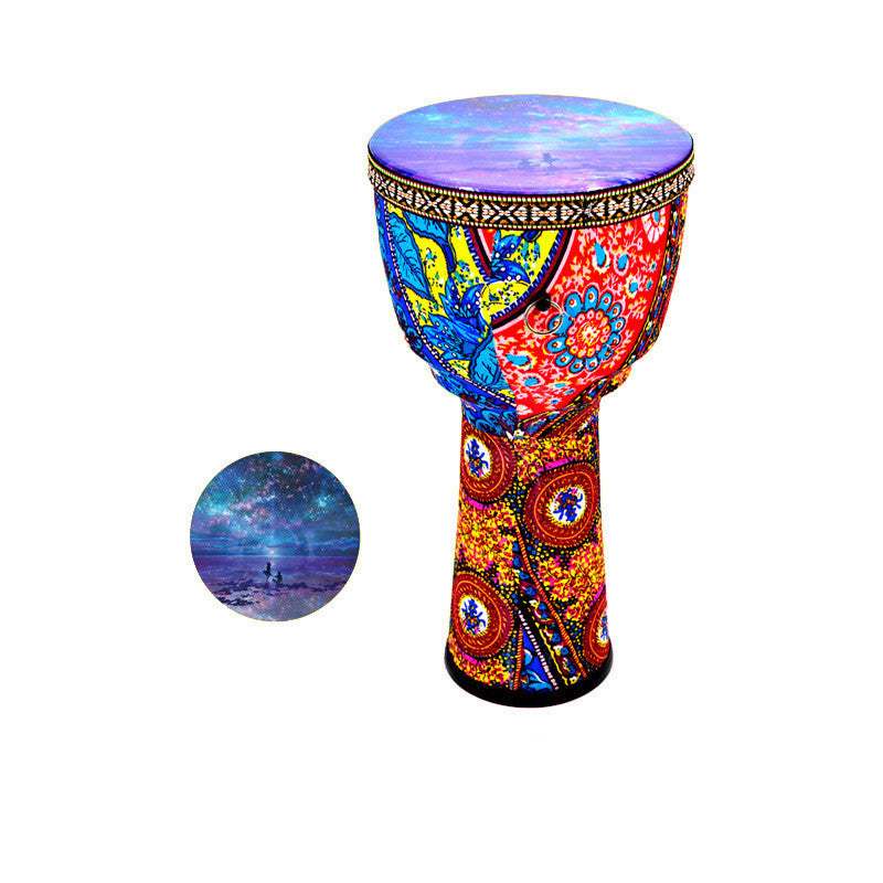 African 8.5 inch Tambourine