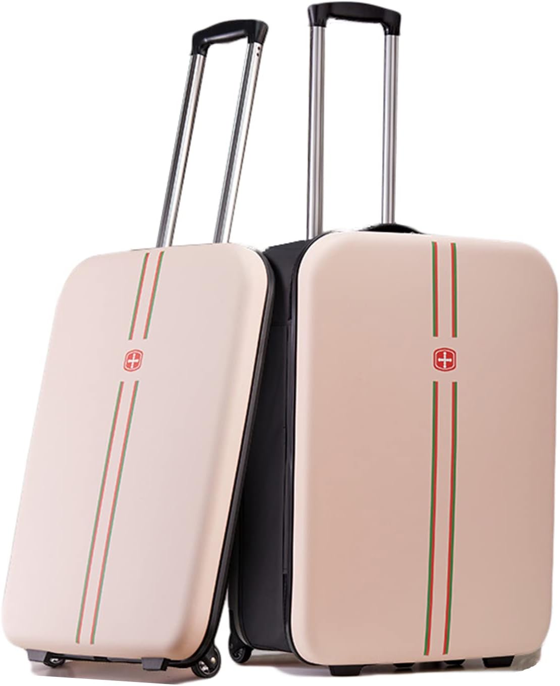 Fashion Compressible Lightweight Travel Suitcase with TSA Lock and Silent Wheels