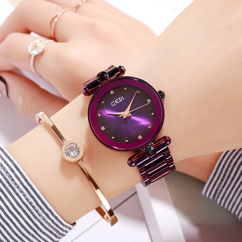 GEDI Ladies Steel Band Bracelet Quartz Watch