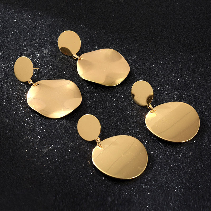 Modern Metal Earrings