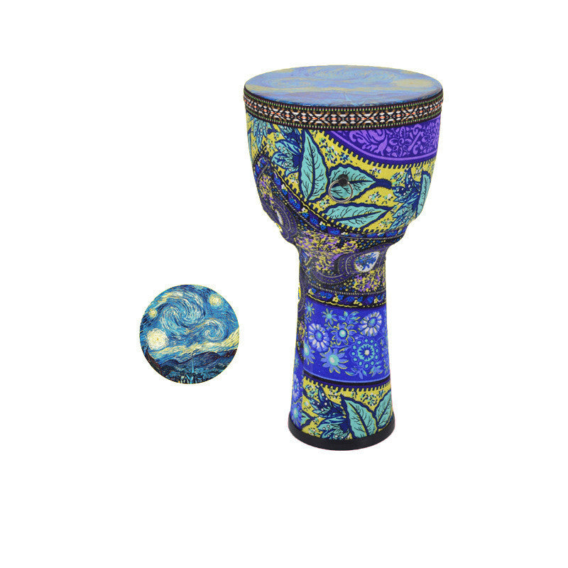 African 8.5 inch Tambourine