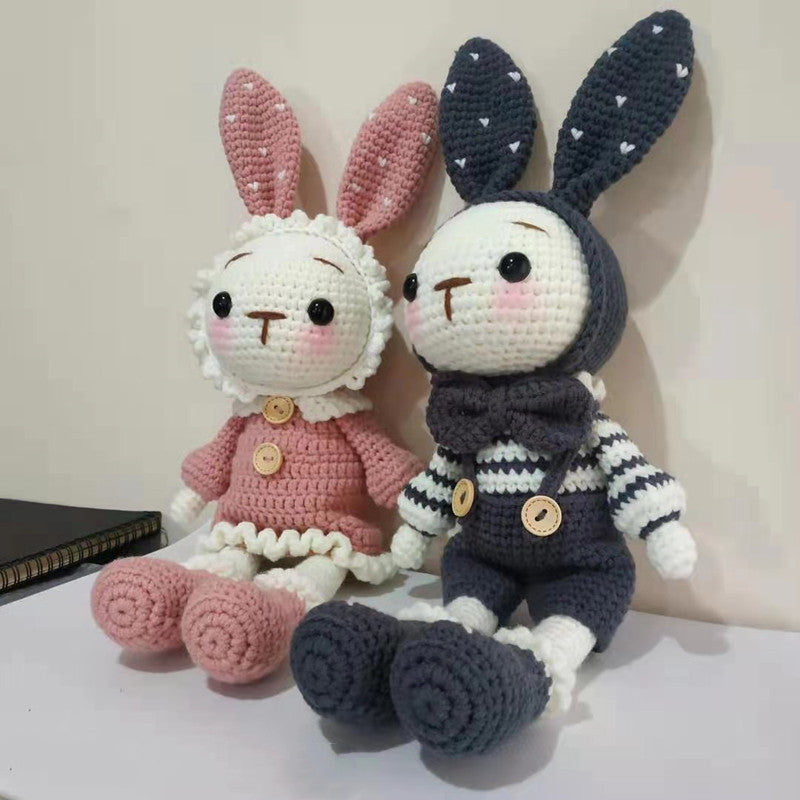 Fairy Rabbit Crochet Doll