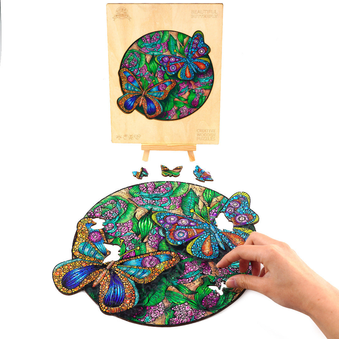 Special-Shaped Wooden Puzzle