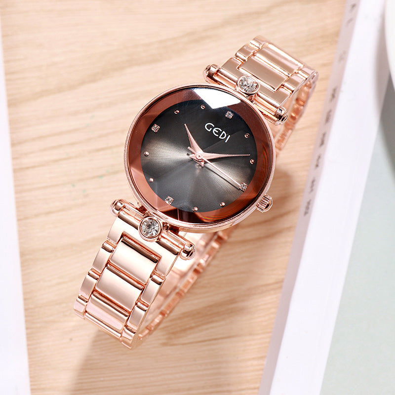 GEDI Ladies Steel Band Bracelet Quartz Watch
