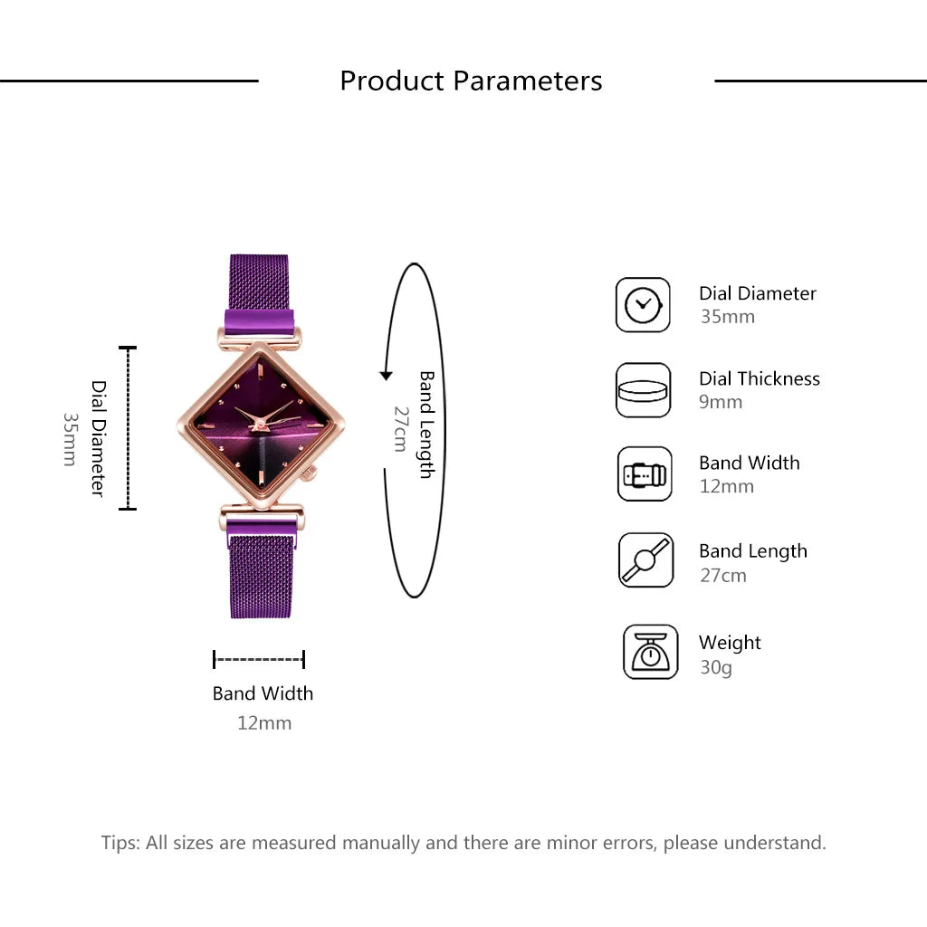 Diamond Watch Bracelet