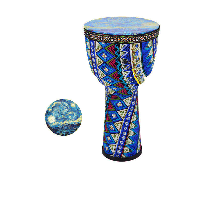 African 8.5 inch Tambourine