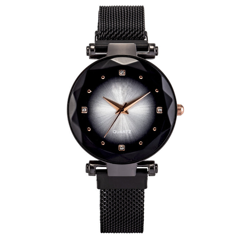 Women's Starry Quartz Lazy Magnet Strap Watch