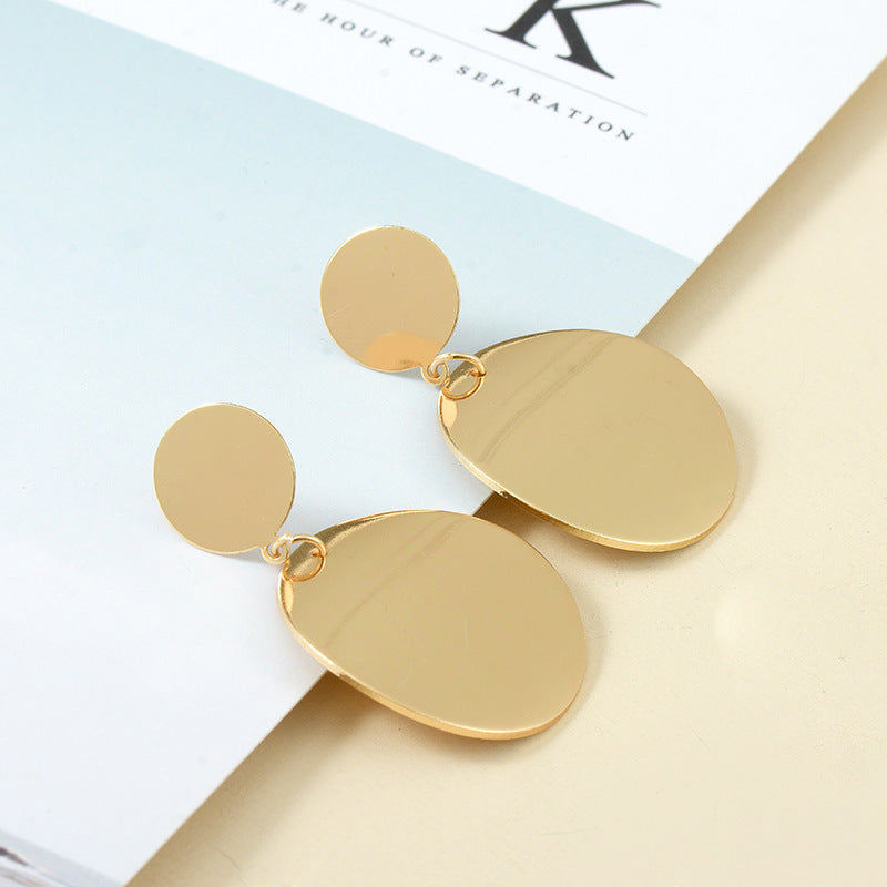 Modern Metal Earrings