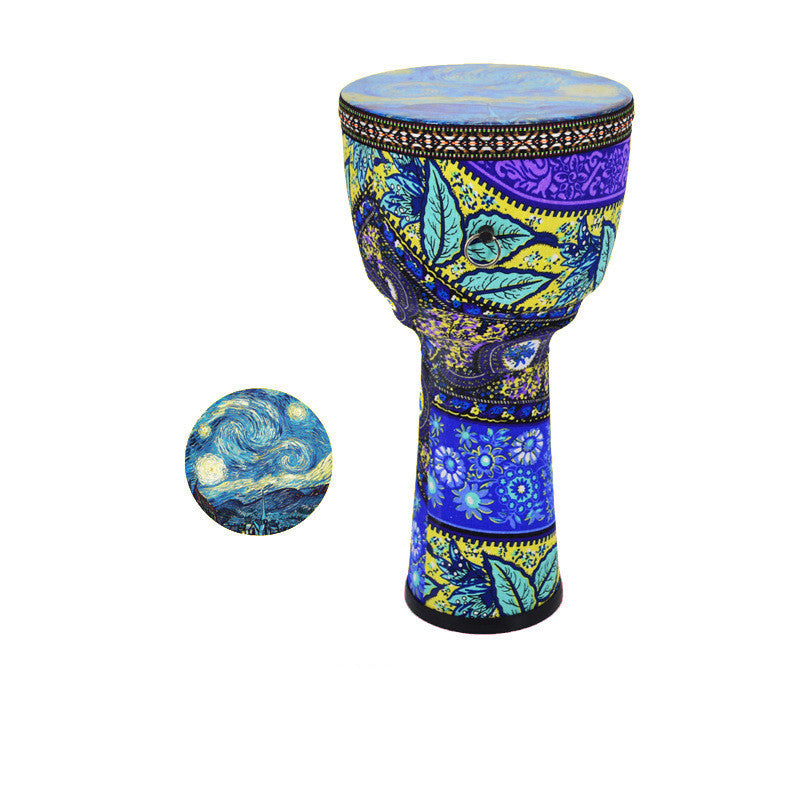 African 8.5 inch Tambourine