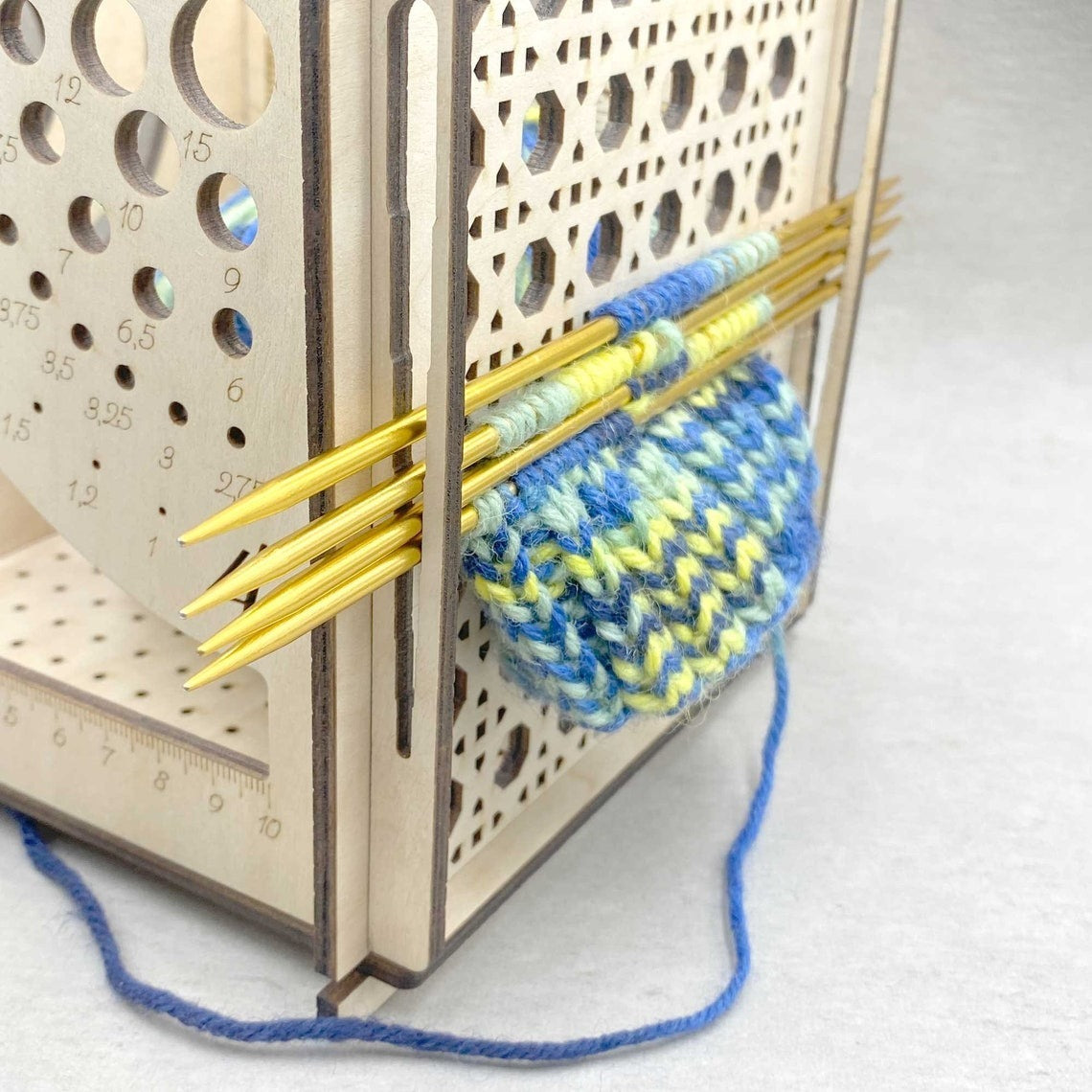 Knitting and Crochet Tool Storage
