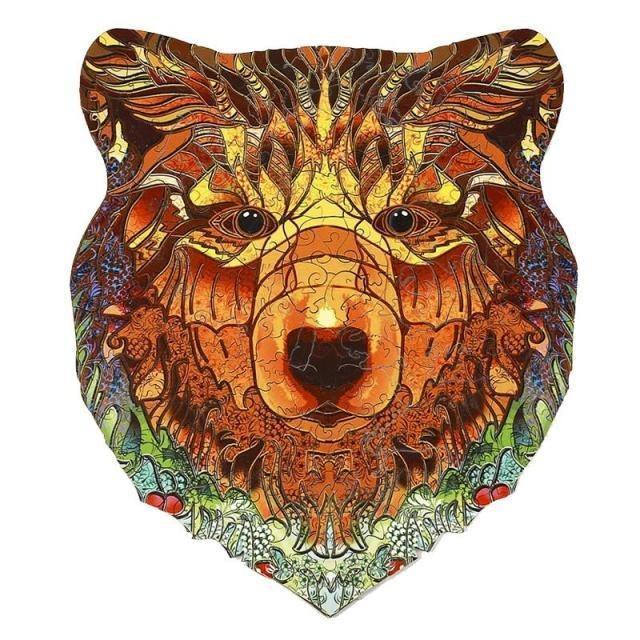 Special-Shaped Wooden Puzzle