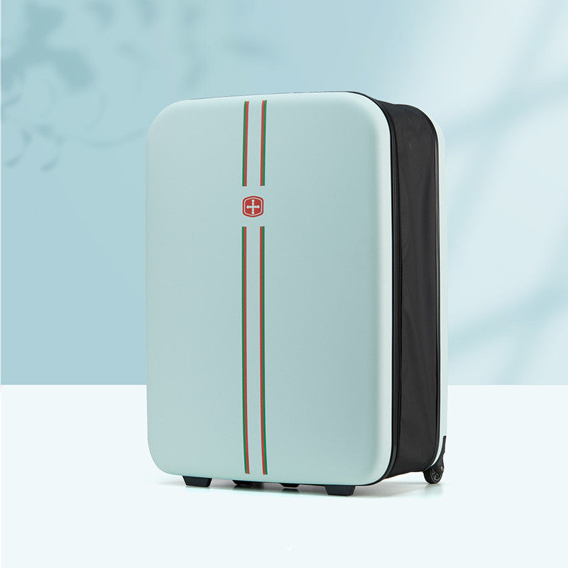 Fashion Compressible Lightweight Travel Suitcase with TSA Lock and Silent Wheels