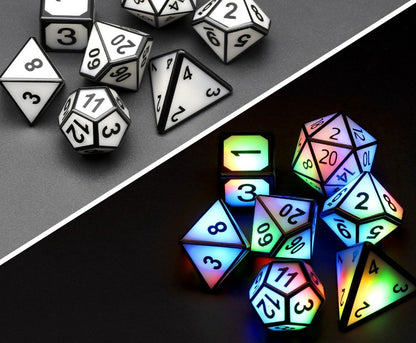 Rechargeable Glowing LED Dice