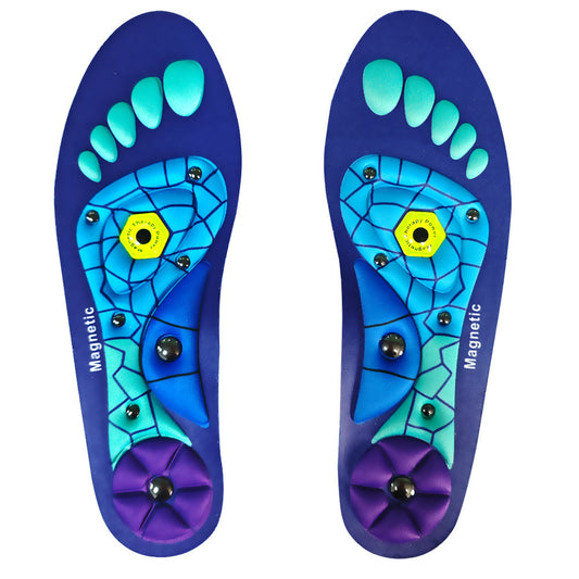 Magnetic Breathable Foot Massage Insoles for Men and Women