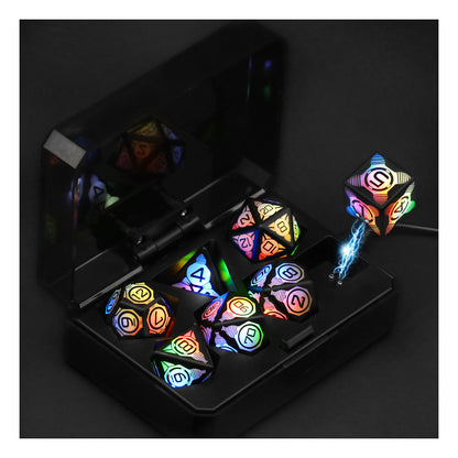 Rechargeable Glowing LED Dice