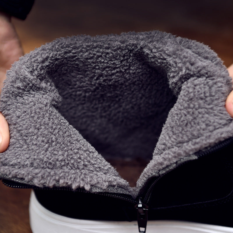 Men's Warm and Suede Leather Boots