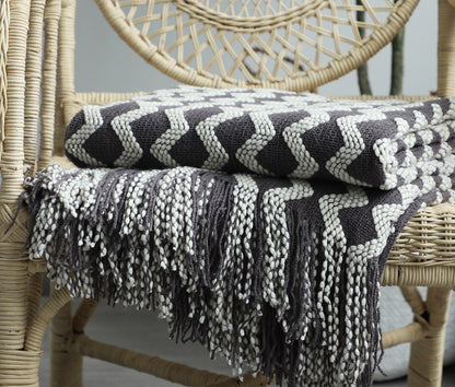Knitted Decorative Blanket