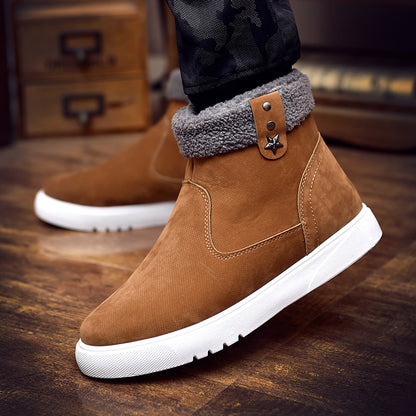 Men's Warm and Suede Leather Boots