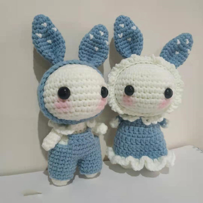 Fairy Rabbit Crochet Doll
