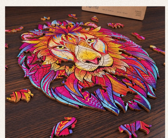 Wooden Puzzles Animal Shaped