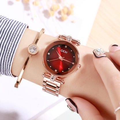 GEDI Ladies Steel Band Bracelet Quartz Watch
