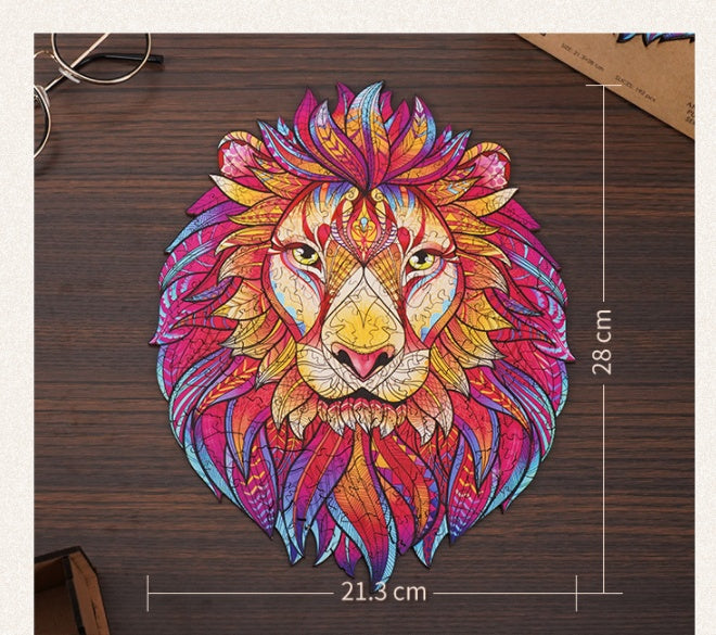 Wooden Puzzles Animal Shaped