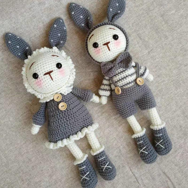 Fairy Rabbit Crochet Doll