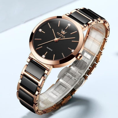OLEVS Women's Fashionable Waterproof Original Quartz Watch