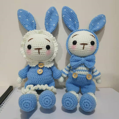 Fairy Rabbit Crochet Doll
