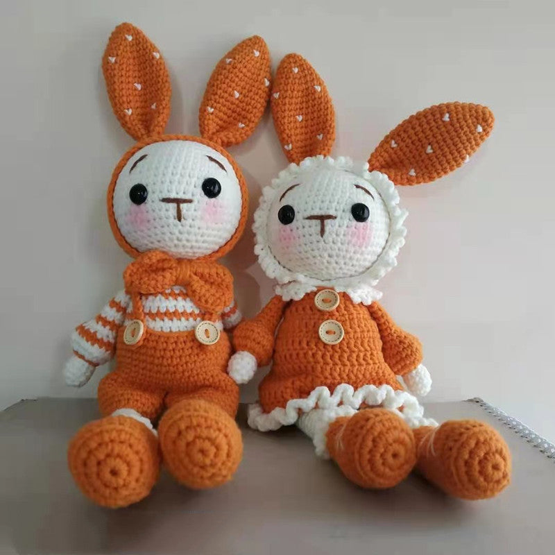 Fairy Rabbit Crochet Doll