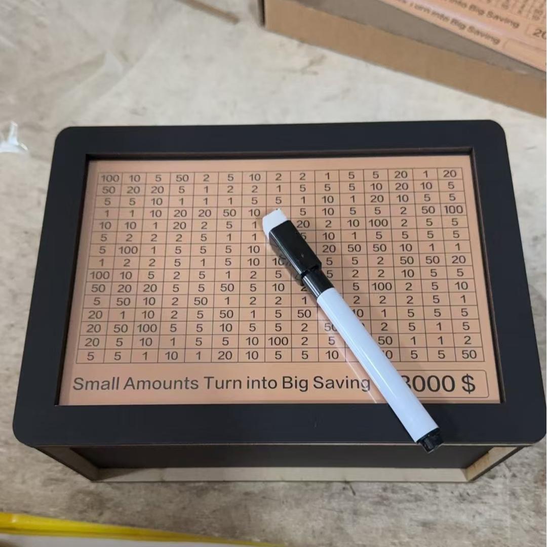 Wooden Fundraising Box