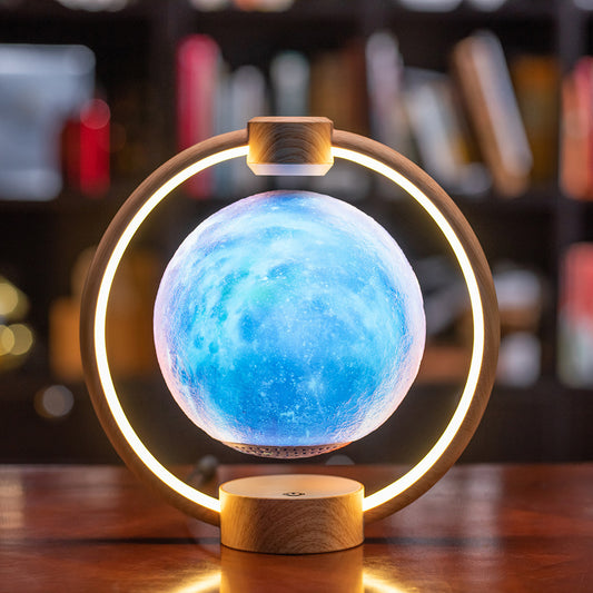 Maglev Moon Light Bluetooth Speaker 3D Stereo