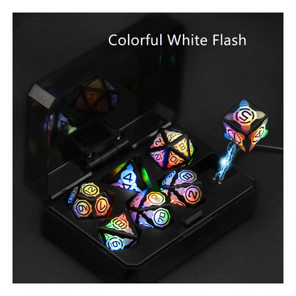 Rechargeable Glowing LED Dice