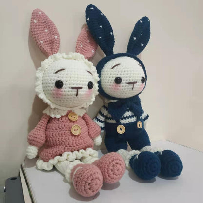 Fairy Rabbit Crochet Doll