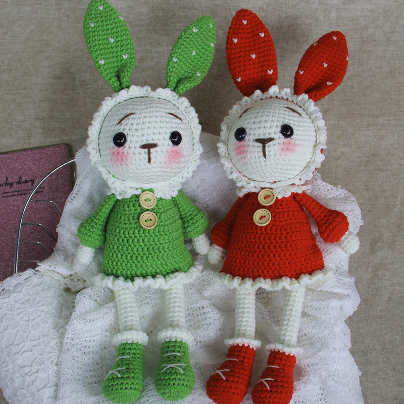 Fairy Rabbit Crochet Doll