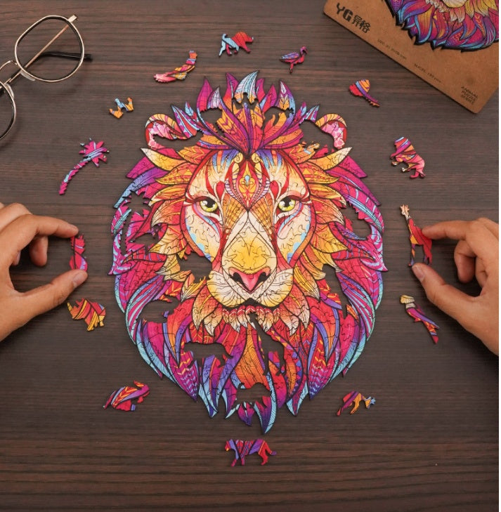 Wooden Puzzles Animal Shaped