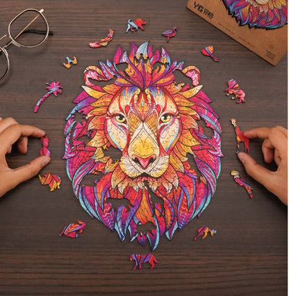 Wooden Puzzles Animal Shaped