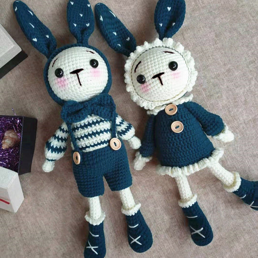 Fairy Rabbit Crochet Doll