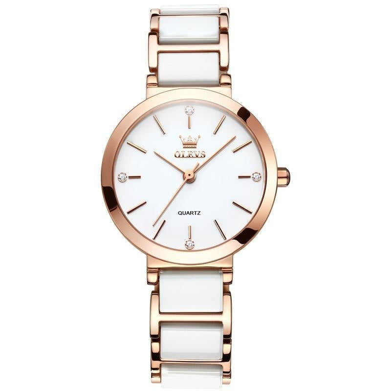 OLEVS Women's Fashionable Waterproof Original Quartz Watch