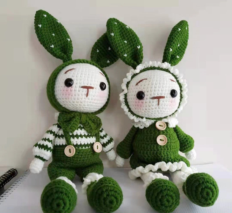 Fairy Rabbit Crochet Doll