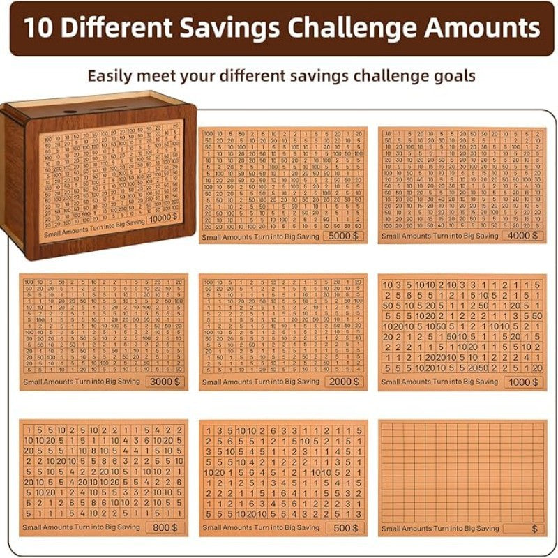 Wooden Fundraising Box