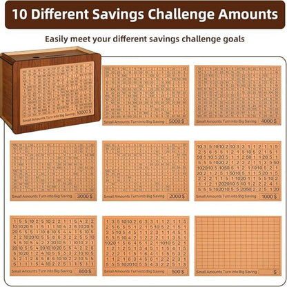 Wooden Fundraising Box