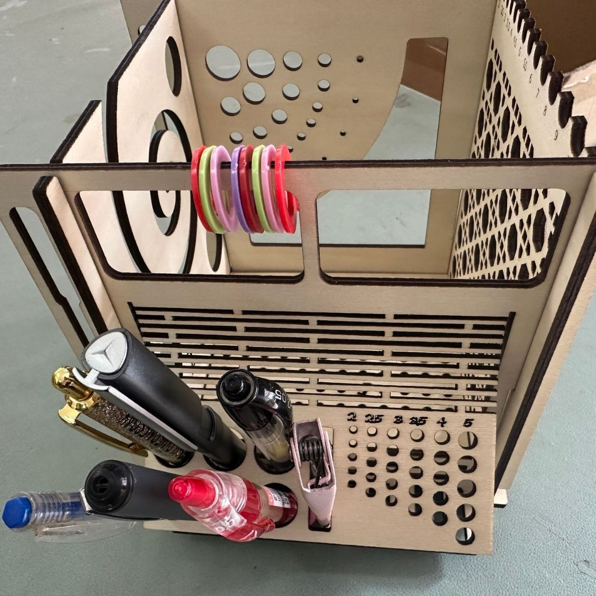 Knitting and Crochet Tool Storage