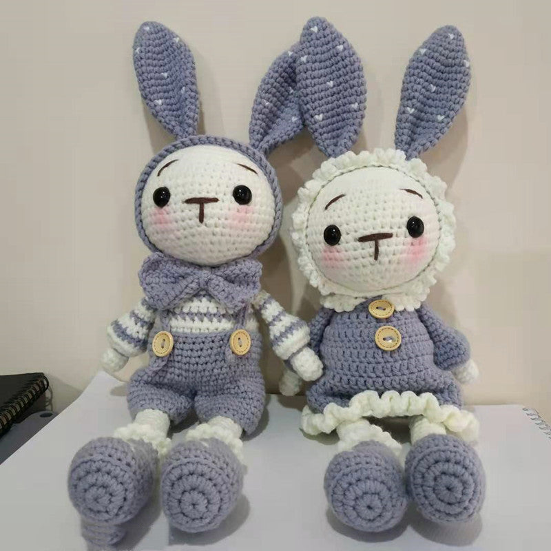 Fairy Rabbit Crochet Doll