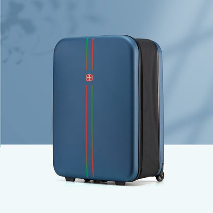 Fashion Compressible Lightweight Travel Suitcase with TSA Lock and Silent Wheels