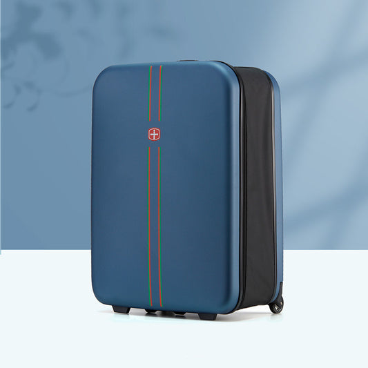 Fashion Compressible Lightweight Travel Suitcase with TSA Lock and Silent Wheels
