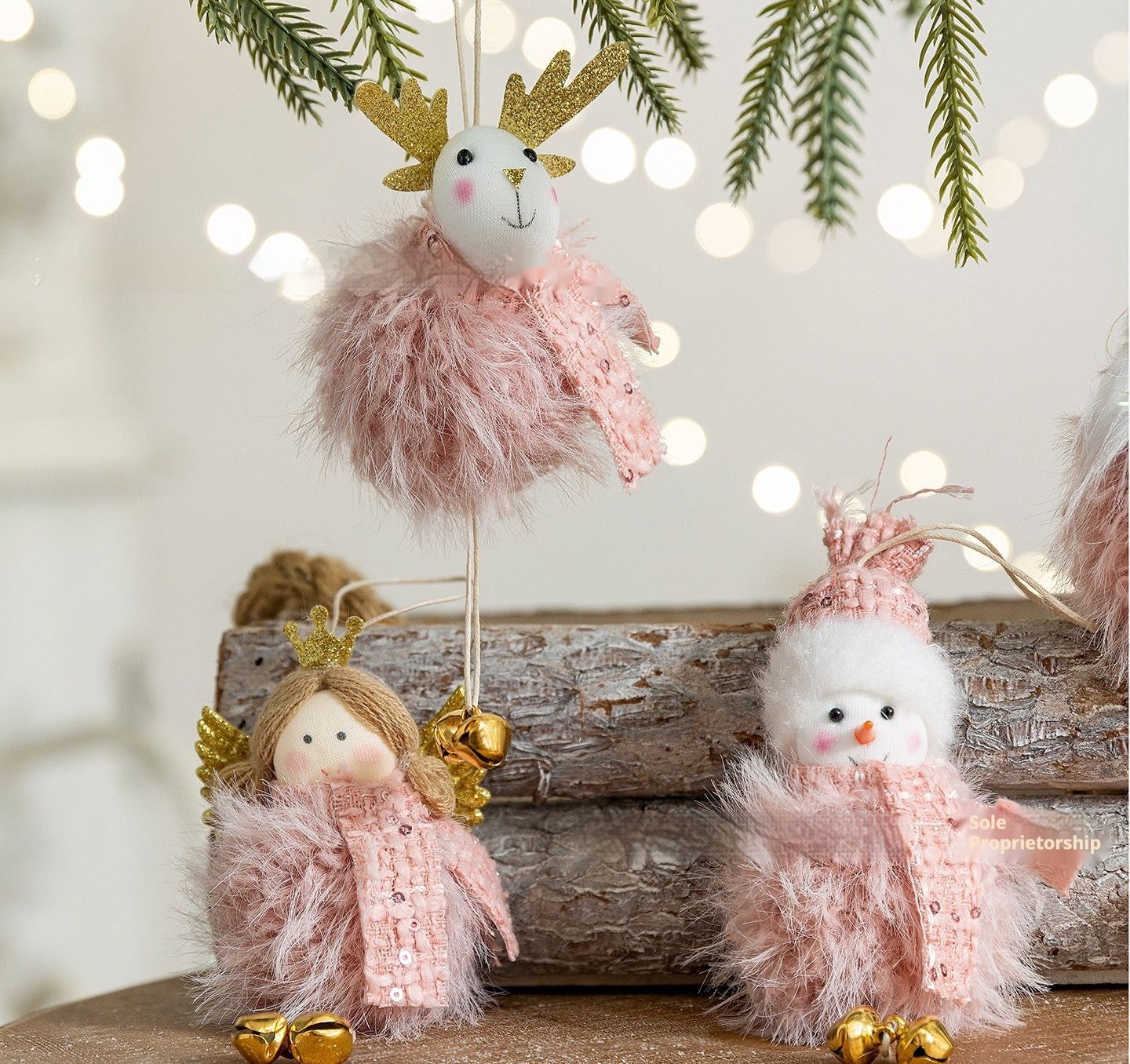 Christmas Decorations Doll Pendant